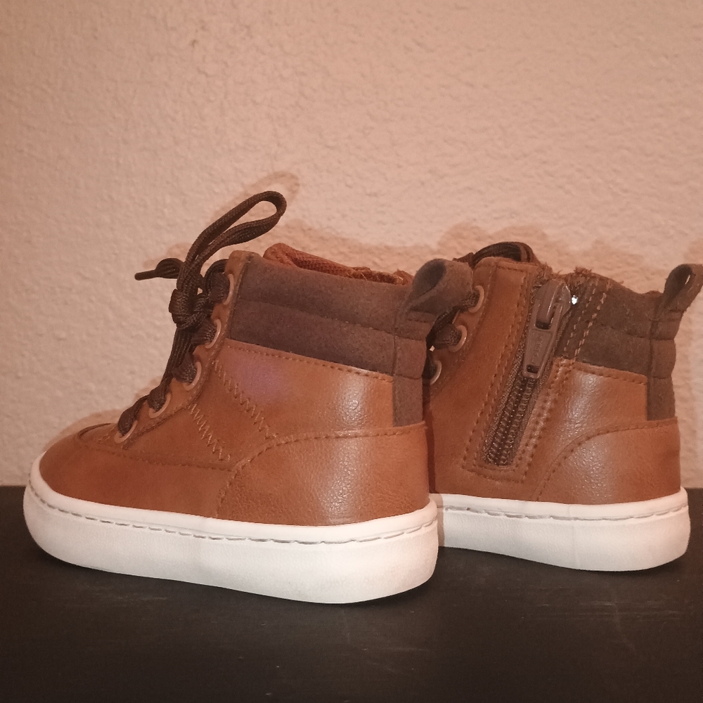 Hightop Leather Sneaker Boot - Picture 4 of 7